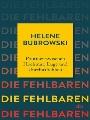 cover image of Die Fehlbaren